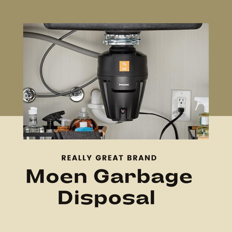 Moen Garbage disposal review